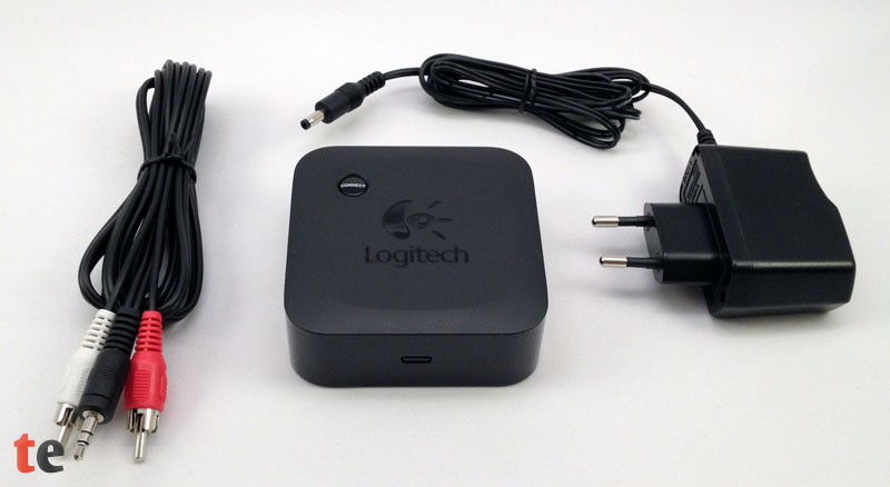 Logitech Wireless Speaker Adapter mit Zubehör