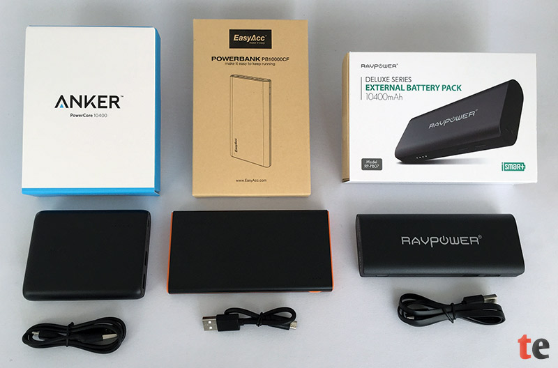 Powerbank Test Easyacc Anker Und Ravpower Technikempfehlung De