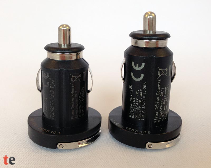 Wicked Chili MiniUSB KFZ-Ladegerät für TechniSAT Digital UKW Radio  Auto-Adapter Zigarettenanzünder-Stecker zu MiniUSB, 150 cm, KFZ-Ladekabel  für 12V/24V-Anschlüsse, Kleine, kompakte Größe
