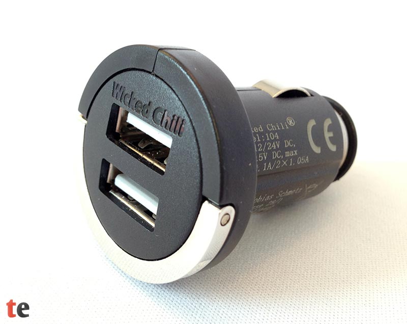 FeelGlad Zigarettenanzünder-Verteiler USB A-Stecker auf 12V-Buchse
