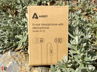 Verpackung der AUKEY EP-C2 In-Ear Kopfhörer