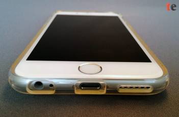 iPhone 6 / 6s Schutzhülle Spigen Liquid Crystal Aussparungen der Öffnungen