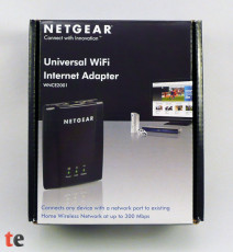 Netgear WNCE2001 Adapter Verpackung Frontansicht
