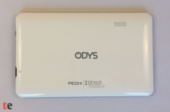 Odys Pedi Plus Kinder Tablet Ansicht von hinten