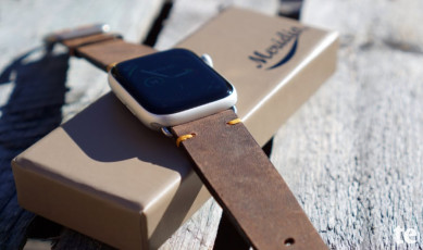 Apple Watch Lederarmband: Meridio Vintage in der Farbe Old-Brown